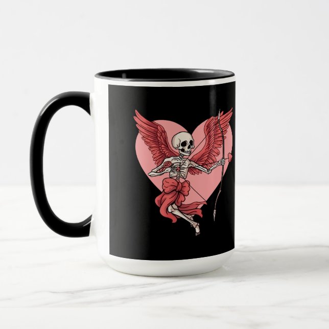 Eternal Love Skeleton Angel Mug (Gauche)