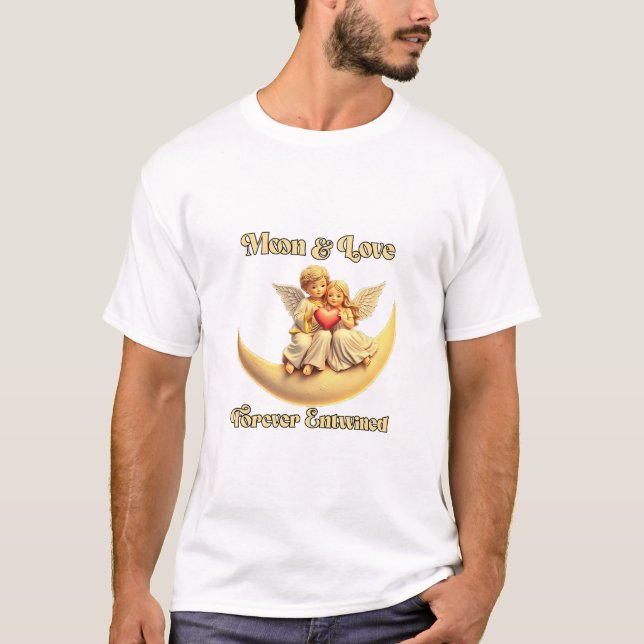 Eternal Love wir haben Crescent Moon T-Shirt (Vorderseite)