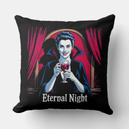 Eternal Night Vampire - Gotischer Horror Kissen