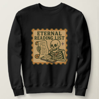 Eternal Reading List - Skelett Writing Shirt