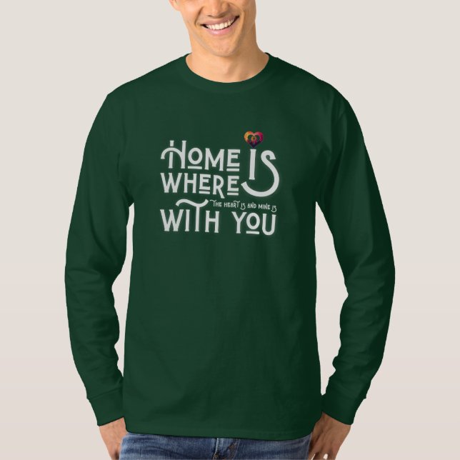 Eternal Sanctuary Togetherness Couple T-Shirt (Vorderseite)
