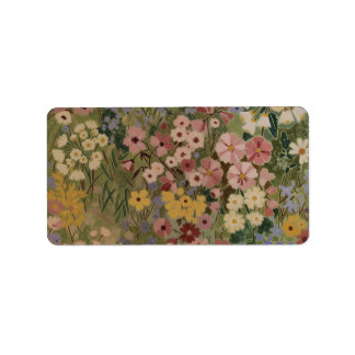 Eternal Spring Bloom Adressaufkleber