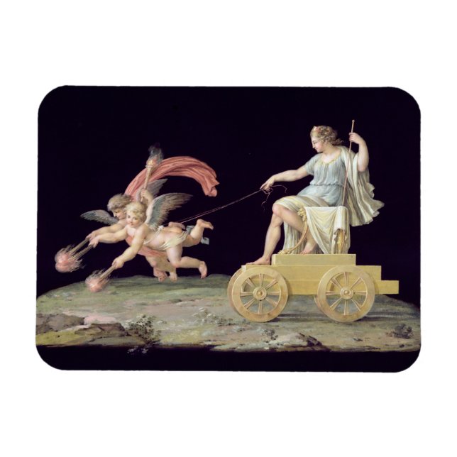 Eternität (Öl auf Tafel) Magnet (Horizontal)