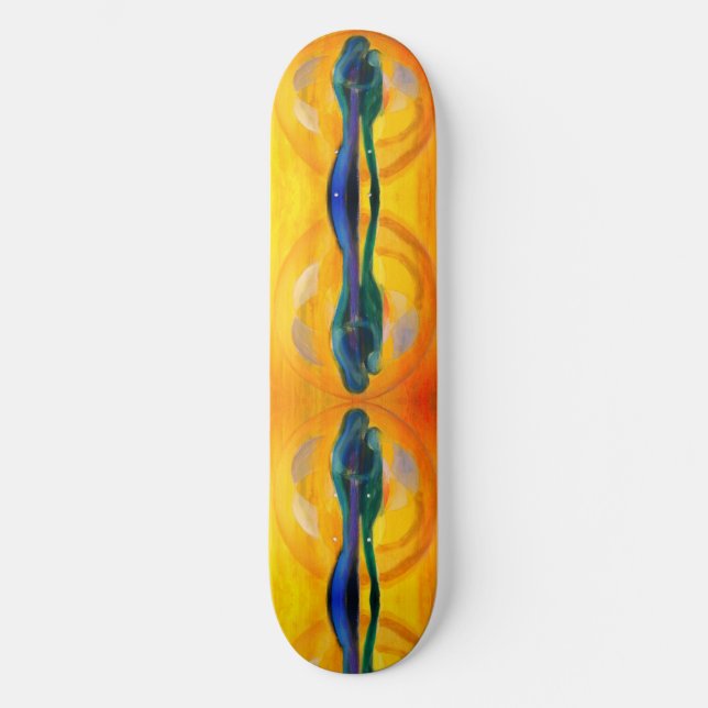 Eternity Art Painting Skateboard 21,6 cm (Vorderseite)