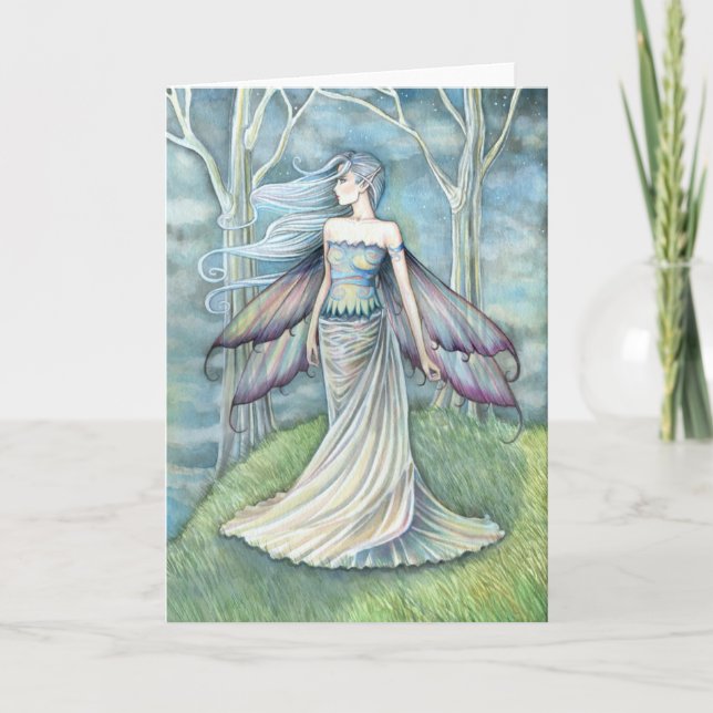 Eternity Fairy Grußkarte von Molly Harrison Karte (Vorderseite)