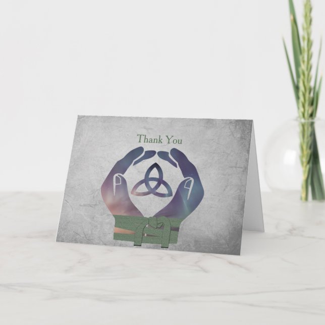 Eternity Handfast Dankbarkeit Karte (Vorderseite)