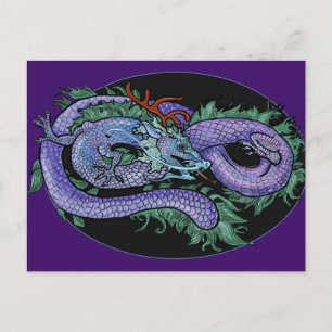 Eternity Oriental Dragon Postkarte