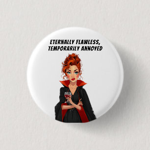 Eternless Vampire Sass Button