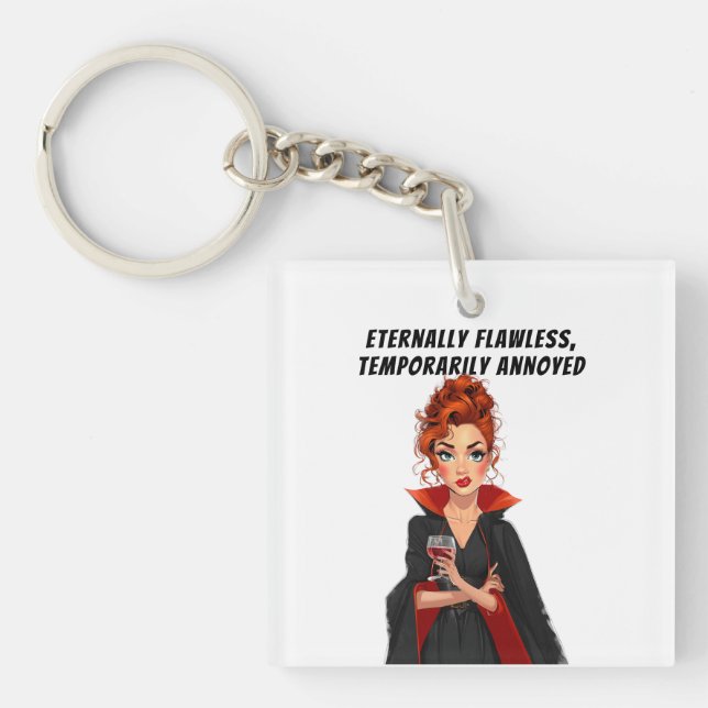 Eternless Vampire Sass Schlüsselanhänger (Vorderseite)