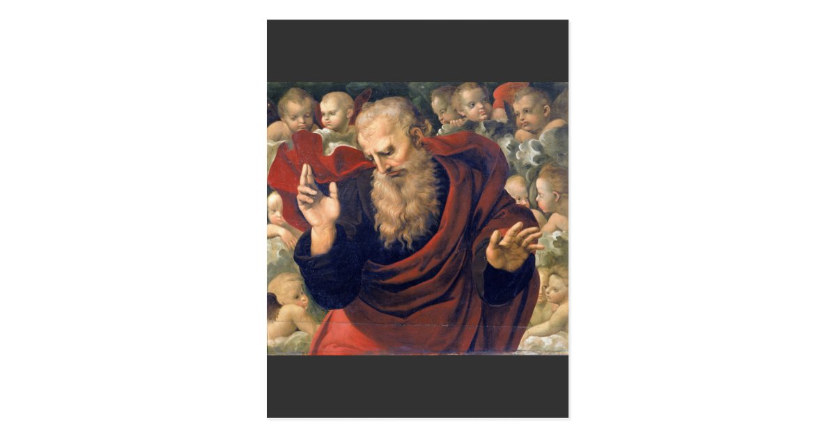 Eterno E Angeli Durch Raffaello Sanzio Da Urbino Postkarte Zazzle Ch