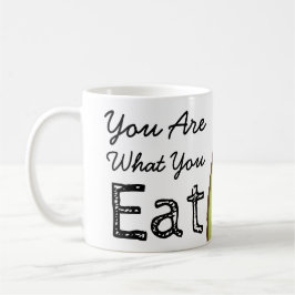 Êtes vous ce qui vous mangez la tasse de café