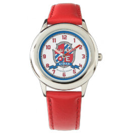 Ethan-Buchstabe E-Name bedeutet Wappen-Adler Armbanduhr