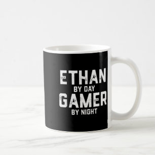 Ethan Gamer Halloween-Gaming-Kostüm für Männer nam Kaffeetasse