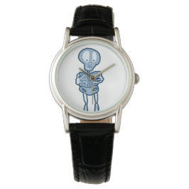 Ethan-Literaturskelett mit Buch Armbanduhr