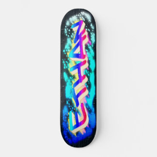 ETHAN Personalisiertes, individuelles Graffiti-Ska Skateboard