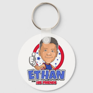 Ethan und sein Freund-Schlüsselanhänger Schlüsselanhänger