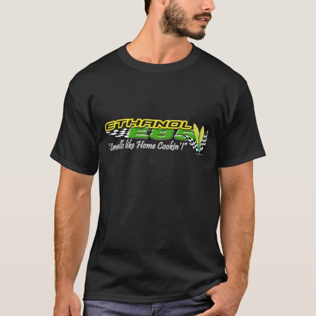 ETHANOL E85 Alternative Energie Dunkler T - Shirt (Vorderseite)