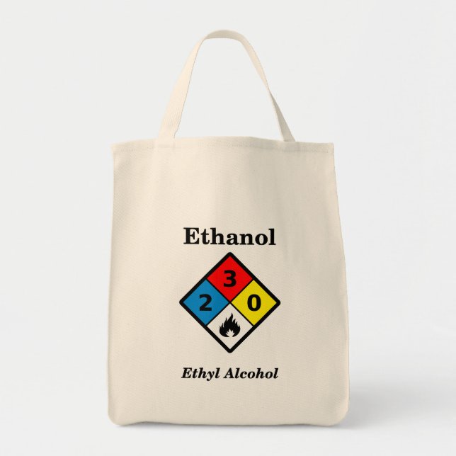 Ethanol-MSDS-Etikett Tragetasche (Vorne)