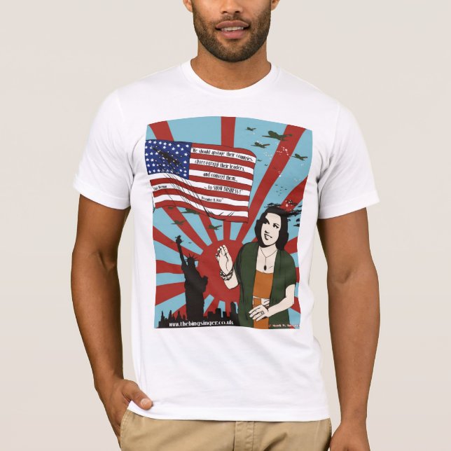 "Ethel Merman le T-shirt de Pearl Harbor NYC 2ÈME (Devant)