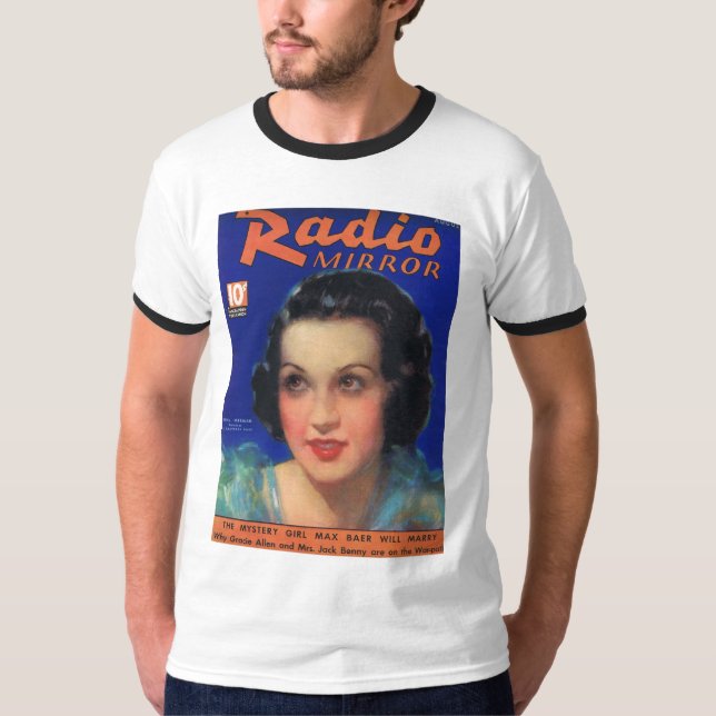 Ethel Mermanradiospiegel Titelseite1935 T-Shirt (Vorderseite)