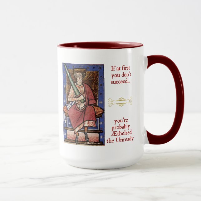 Ethelred la tasse non préparée (Droite)