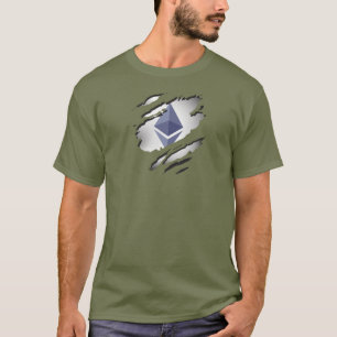 Ether Torn Image w/ Reveal Under T-Shirt