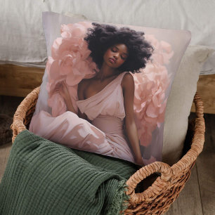Ethereal Beauty Rose Embrace Luxus Kissen