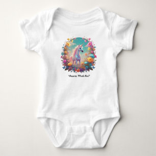 ‚Ethereal Bloom‘ Baby Strampler