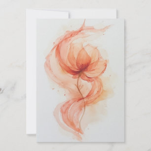 Ethereal Bloom Dankeskarte