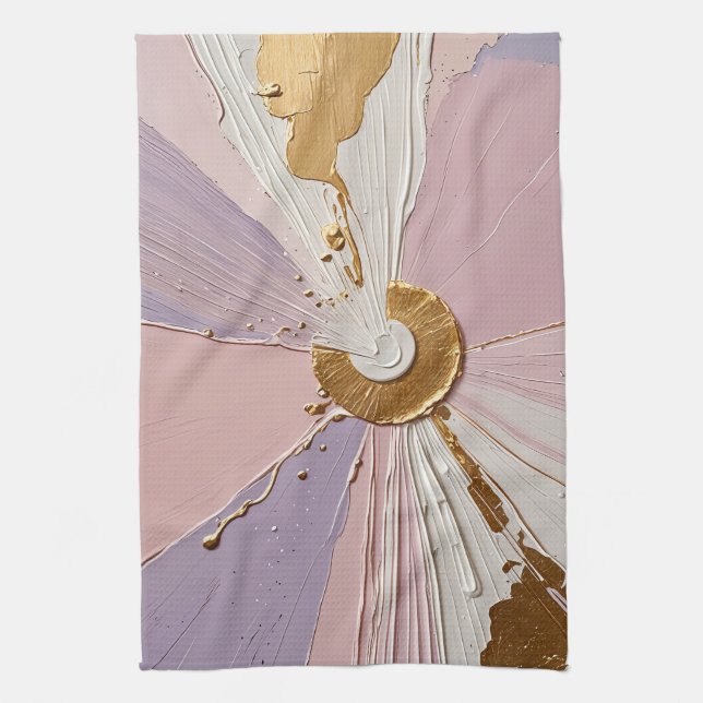 Ethereal Bloom Geschirrtuch (Vertikal)