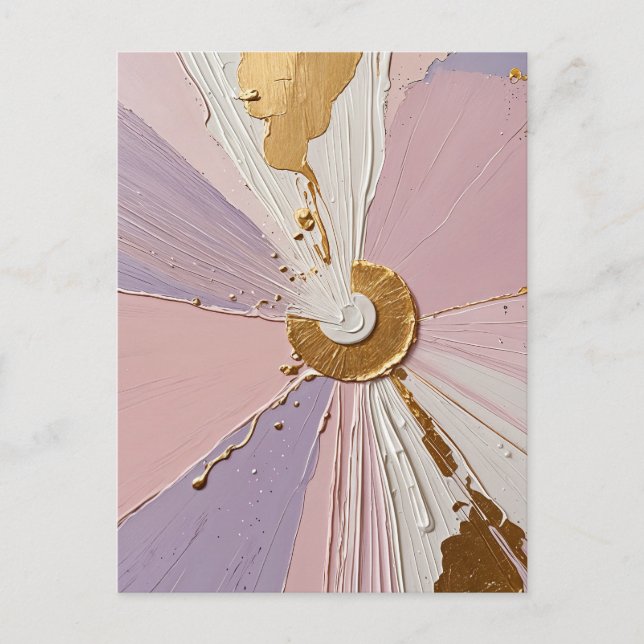 Ethereal Bloom Postkarte (Vorderseite)