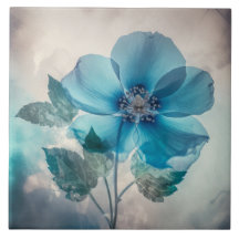 Ethereal Blue Blossom