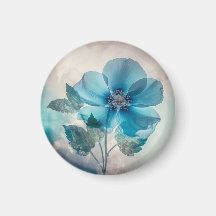 Ethereal Blue Blossom