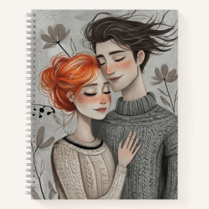 Ethereal Bond Spiral Notebook Notizbuch