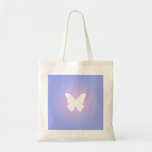 Ethereal Butterfly Glow Tragetasche (Vorne)
