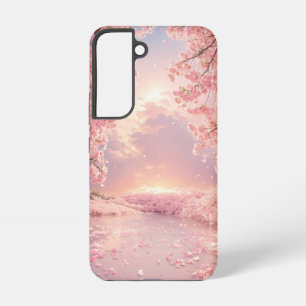 Ethereal Cherry Blossom Wasser Samsung Galaxy Hülle