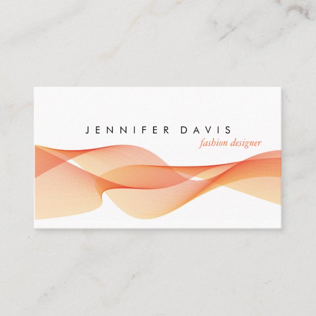 ETHEREAL CHIC | GESCHÄFTSKARTE VISITENKARTE (Vorderseite)