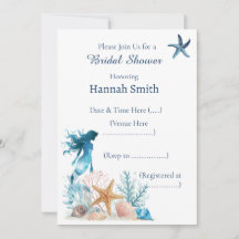 Ethereal Coastal Romance Bridal Shower