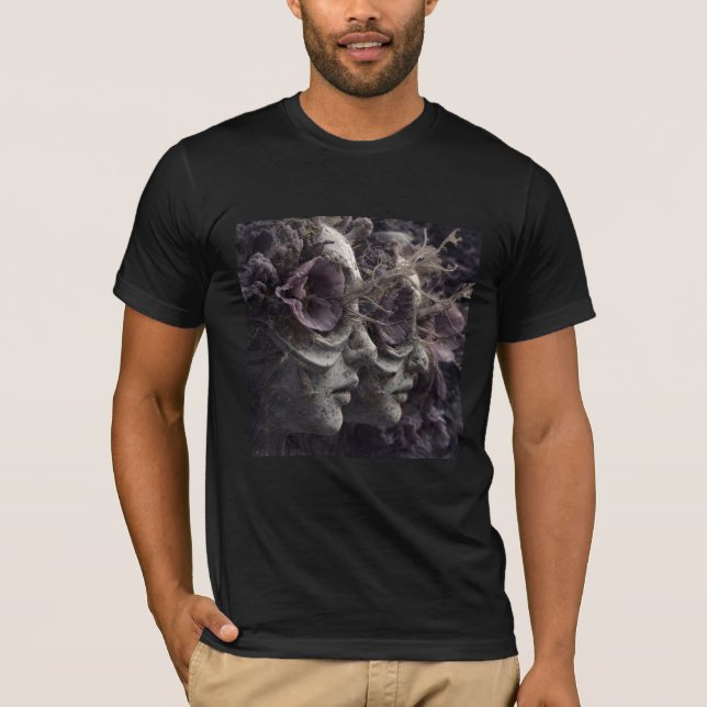 Ethereal Didn’t Know My Name — Gothic Fine Art T T-Shirt (Vorderseite)