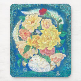 Ethereal Dove Bloom Mousepad