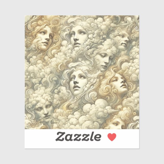 Ethereal Drift – Gothic Victorian Aufkleber (Blatt)