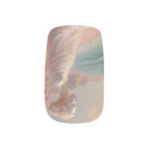 Ethereal Frau am Dreamy Beach