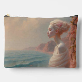 Ethereal Frau am Dreamy Beach Zubehörtasche