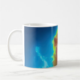Ethereal Goddess Portrait - surreale Fantasie Kaffeetasse