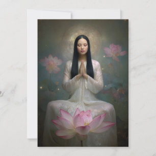 Ethereal Goddess Quan Yin Hochfrequenz-Flora Einladung