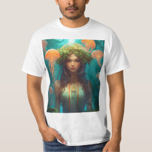 Ethereal Jellyfish Elegance T - Shirt