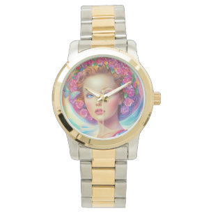 Ethereal-Kronenportrait Armbanduhr