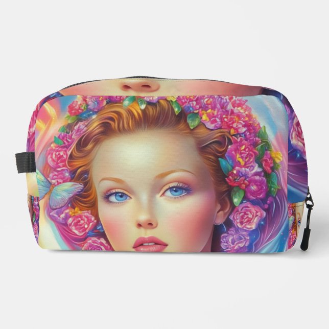 Ethereal-Kronenportrait Waschbeutel (Vorderseite)