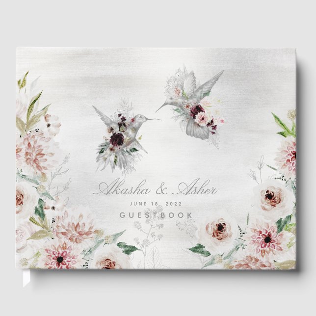Ethereal-Liebe Hochzeit Gästebuch (Vorderseite)