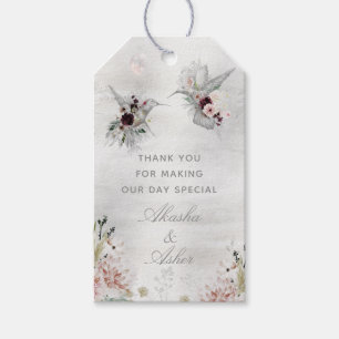 Ethereal Liebe Wedding Long Gefallen Geschenktags Geschenkanhänger